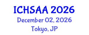 International Conference on High Speed Aerodynamics and Aeroacoustics (ICHSAA) December 02, 2026 - Tokyo, Japan International Conference on High Speed Aerodynamics and Aeroacoustics (ICHSAA) December 02, 2026 - Tokyo, Japan