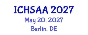 International Conference on High Speed Aerodynamics and Aeroacoustics (ICHSAA) May 20, 2027 - Berlin, Germany International Conference on High Speed Aerodynamics and Aeroacoustics (ICHSAA) May 20, 2027 - Berlin, Germany