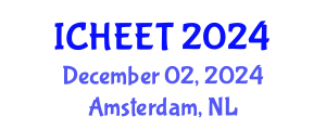 International Conference on Higher Education and Educational Technology (ICHEET) December 02, 2024 - Amsterdam, Netherlands