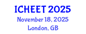 International Conference on Higher Education and Educational Technology (ICHEET) November 18, 2025 - London, United Kingdom