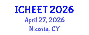 International Conference on Higher Education and Educational Technology (ICHEET) April 27, 2026 - Nicosia, Cyprus International Conference on Higher Education and Educational Technology (ICHEET) April 27, 2026 - Nicosia, Cyprus