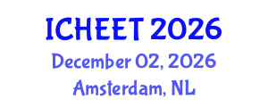 International Conference on Higher Education and Educational Technology (ICHEET) December 02, 2026 - Amsterdam, Netherlands