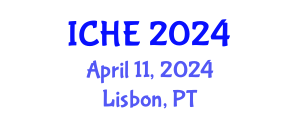 International Conference on Higher Education (ICHE) April 11, 2024 - Lisbon, Portugal