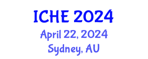 International Conference on Higher Education (ICHE) April 22, 2024 - Sydney, Australia