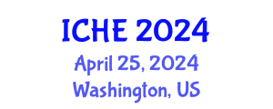 International Conference on Higher Education (ICHE) April 25, 2024 - Washington, United States