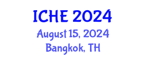 International Conference on Higher Education (ICHE) August 15, 2024 - Bangkok, Thailand