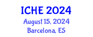 International Conference on Higher Education (ICHE) August 15, 2024 - Barcelona, Spain