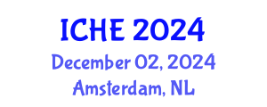 International Conference on Higher Education (ICHE) December 02, 2024 - Amsterdam, Netherlands