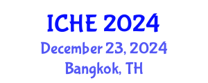 International Conference on Higher Education (ICHE) December 23, 2024 - Bangkok, Thailand