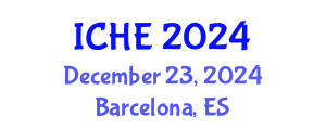 International Conference on Higher Education (ICHE) December 23, 2024 - Barcelona, Spain
