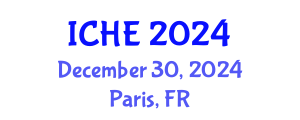 International Conference on Higher Education (ICHE) December 30, 2024 - Paris, France