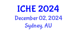 International Conference on Higher Education (ICHE) December 02, 2024 - Sydney, Australia