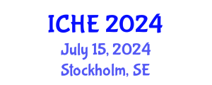 International Conference on Higher Education (ICHE) July 15, 2024 - Stockholm, Sweden
