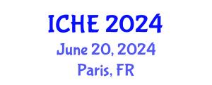 International Conference on Higher Education (ICHE) June 20, 2024 - Paris, France
