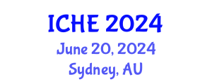 International Conference on Higher Education (ICHE) June 20, 2024 - Sydney, Australia