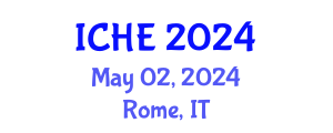 International Conference on Higher Education (ICHE) May 02, 2024 - Rome, Italy