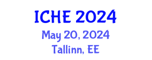 International Conference on Higher Education (ICHE) May 20, 2024 - Tallinn, Estonia