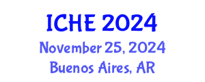 International Conference on Higher Education (ICHE) November 25, 2024 - Buenos Aires, Argentina