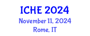 International Conference on Higher Education (ICHE) November 11, 2024 - Rome, Italy