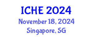 International Conference on Higher Education (ICHE) November 18, 2024 - Singapore, Singapore