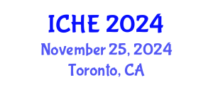 International Conference on Higher Education (ICHE) November 25, 2024 - Toronto, Canada