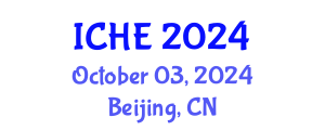 International Conference on Higher Education (ICHE) October 03, 2024 - Beijing, China