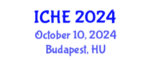 International Conference on Higher Education (ICHE) October 10, 2024 - Budapest, Hungary