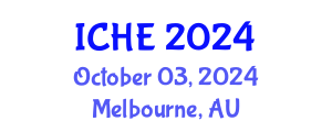 International Conference on Higher Education (ICHE) October 03, 2024 - Melbourne, Australia