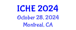 International Conference on Higher Education (ICHE) October 28, 2024 - Montreal, Canada