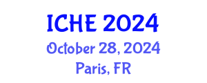 International Conference on Higher Education (ICHE) October 28, 2024 - Paris, France