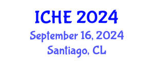 International Conference on Higher Education (ICHE) September 16, 2024 - Santiago, Chile