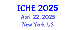 International Conference on Higher Education (ICHE) April 22, 2025 - New York, United States