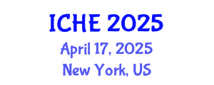 International Conference on Higher Education (ICHE) April 17, 2025 - New York, United States