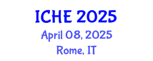 International Conference on Higher Education (ICHE) April 08, 2025 - Rome, Italy