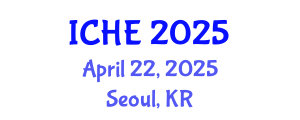 International Conference on Higher Education (ICHE) April 22, 2025 - Seoul, Republic of Korea