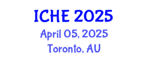 International Conference on Higher Education (ICHE) April 05, 2025 - Toronto, Australia