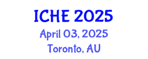 International Conference on Higher Education (ICHE) April 05, 2025 - Toronto, Australia