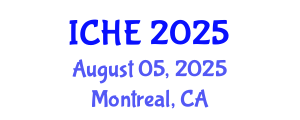 International Conference on Higher Education (ICHE) August 05, 2025 - Montreal, Canada