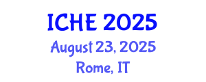 International Conference on Higher Education (ICHE) August 23, 2025 - Rome, Italy