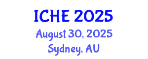 International Conference on Higher Education (ICHE) August 30, 2025 - Sydney, Australia