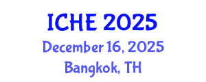 International Conference on Higher Education (ICHE) December 16, 2025 - Bangkok, Thailand