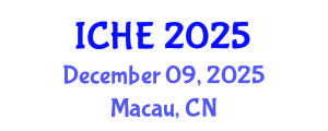 International Conference on Higher Education (ICHE) December 09, 2025 - Macau, China