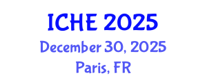 International Conference on Higher Education (ICHE) December 30, 2025 - Paris, France