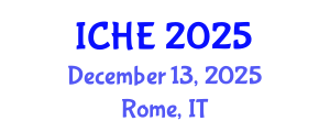 International Conference on Higher Education (ICHE) December 13, 2025 - Rome, Italy
