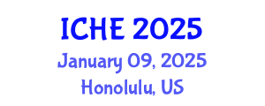 International Conference on Higher Education (ICHE) January 09, 2025 - Honolulu, United States