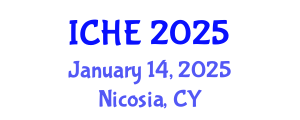 International Conference on Higher Education (ICHE) January 14, 2025 - Nicosia, Cyprus