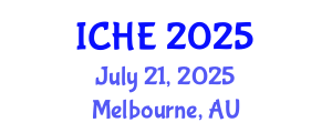 International Conference on Higher Education (ICHE) July 21, 2025 - Melbourne, Australia