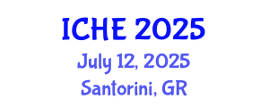 International Conference on Higher Education (ICHE) July 12, 2025 - Santorini, Greece