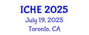 International Conference on Higher Education (ICHE) July 19, 2025 - Toronto, Canada