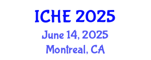 International Conference on Higher Education (ICHE) June 14, 2025 - Montreal, Canada